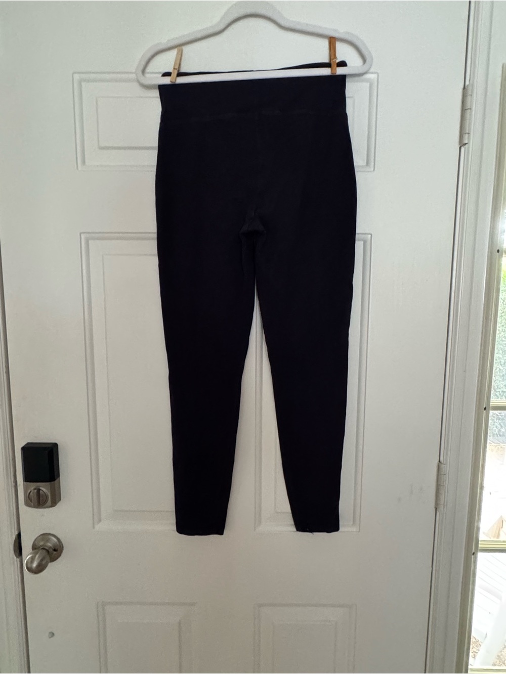 High-Waist Navy Leggings